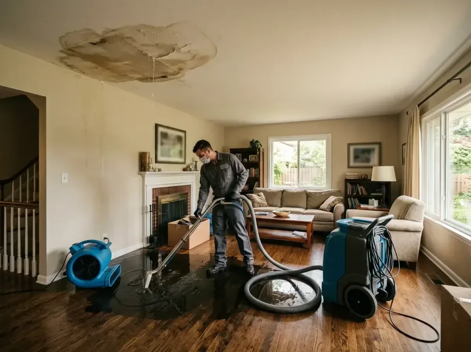 attic-pipe-burst-ceiling-drip-008 — frequently asked questions, Water Damage Restoration & Carpet Care in Spokane, WA